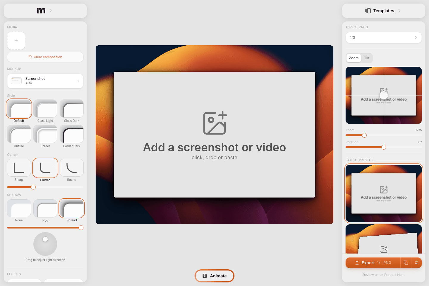 Mokkit homepage preview